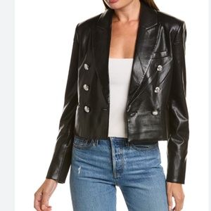 NWT - Stella + Lorenzo Leather Jacket